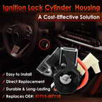Ignition Lock Switch Cylinder for Kia Forte Soul Seltos (2019-2023)
