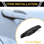 Front Right Exterior Door Handle with Hole for Cadillac Escalade (2007–2013)
