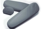 Front Seat Armrest Cover for Honda CR-V (2007–2009) Gray PVC Leather