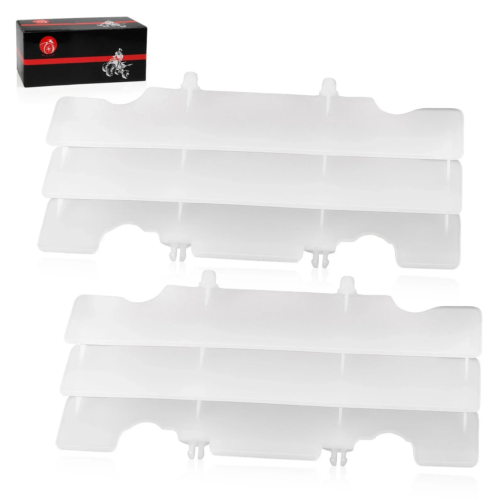 Radiator Grille Louvre Rad Guards 2 x for Honda CR125R (1992–1997)