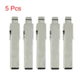 5pcs Metal Uncut Insert Blank Blade Key for Audi A6 
