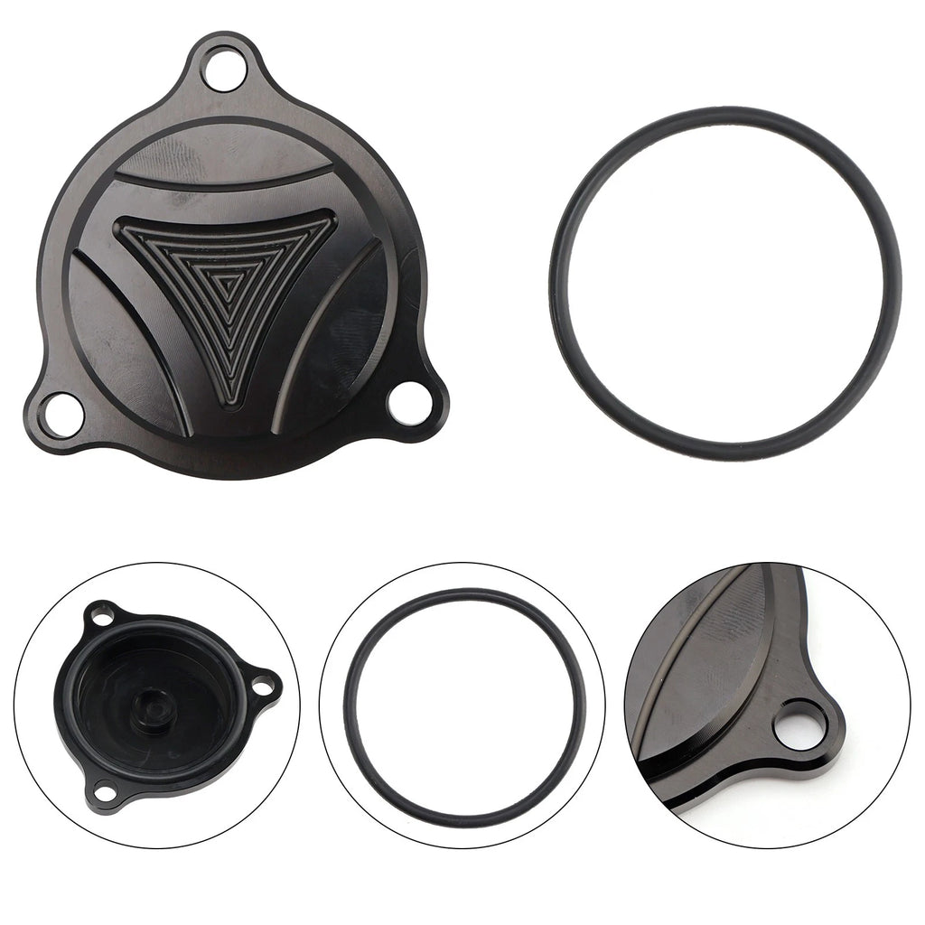 Engine Oil Filter Cover for Suzuki LTZ400 LTR450 DRZ400/400E/400S/400SM