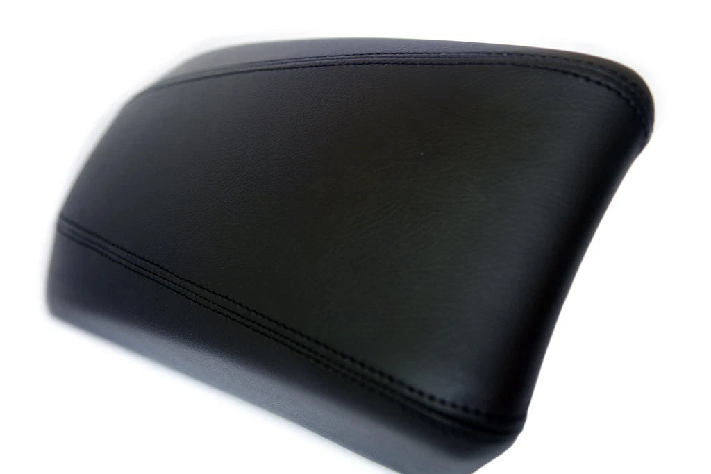 Center Console Armrest Cover for Hyundai Sonata (2011–2014) Black Leather