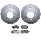 Rear Brake Kit 262mm Disc Akebono Ceramic Pad for Chrysler Dodge Jeep