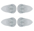Tail Light Back Up Lamp Clear Lens Flush Mount Bezel for 1959 Cadillac