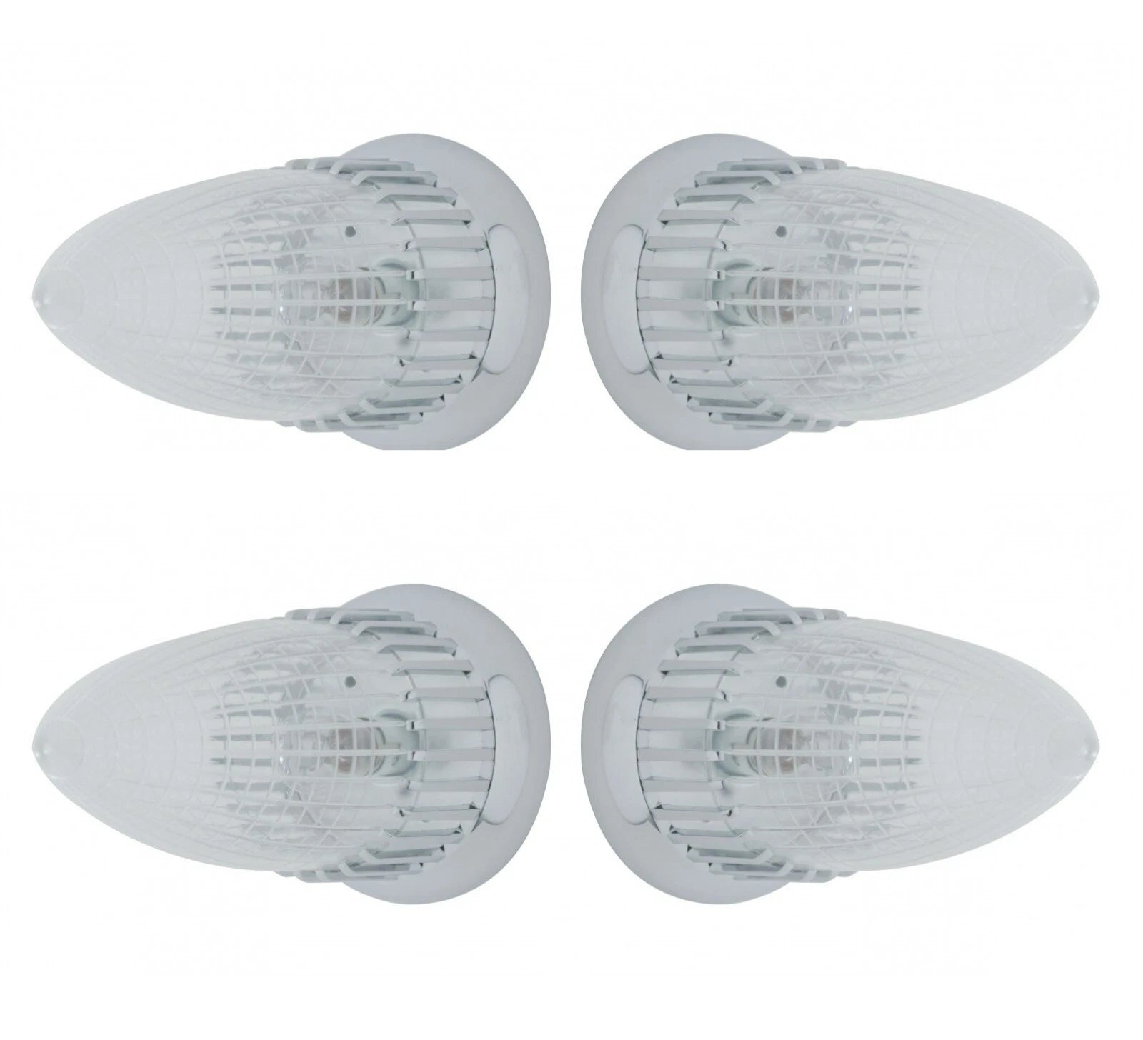 Tail Light Back Up Lamp Clear Lens Flush Mount Bezel for 1959 Cadillac