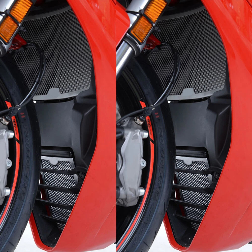 Radiator Guard Oil Cooler Mesh Cover for Ducati Super Sport (2017–2020)
