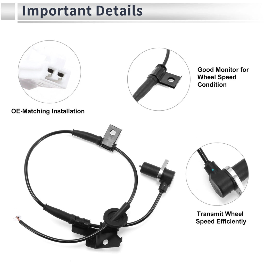 ABS Wheel Speed Sensor for Hyundai Sonata (No. 9568038600/956803C600)