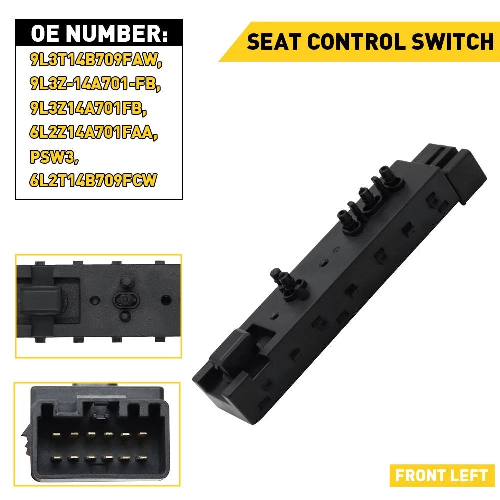 10 Way Power Seat Switch for Ford Explorer Sport Trac (2007–2010)