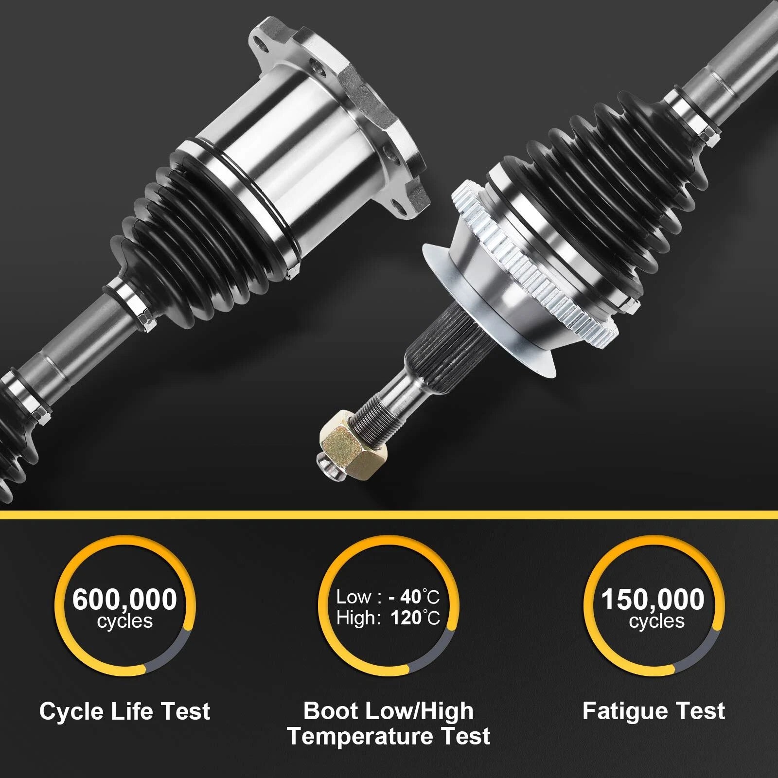 Front Side CV Axle Assembly for Nissan Frontier (1998-2004)