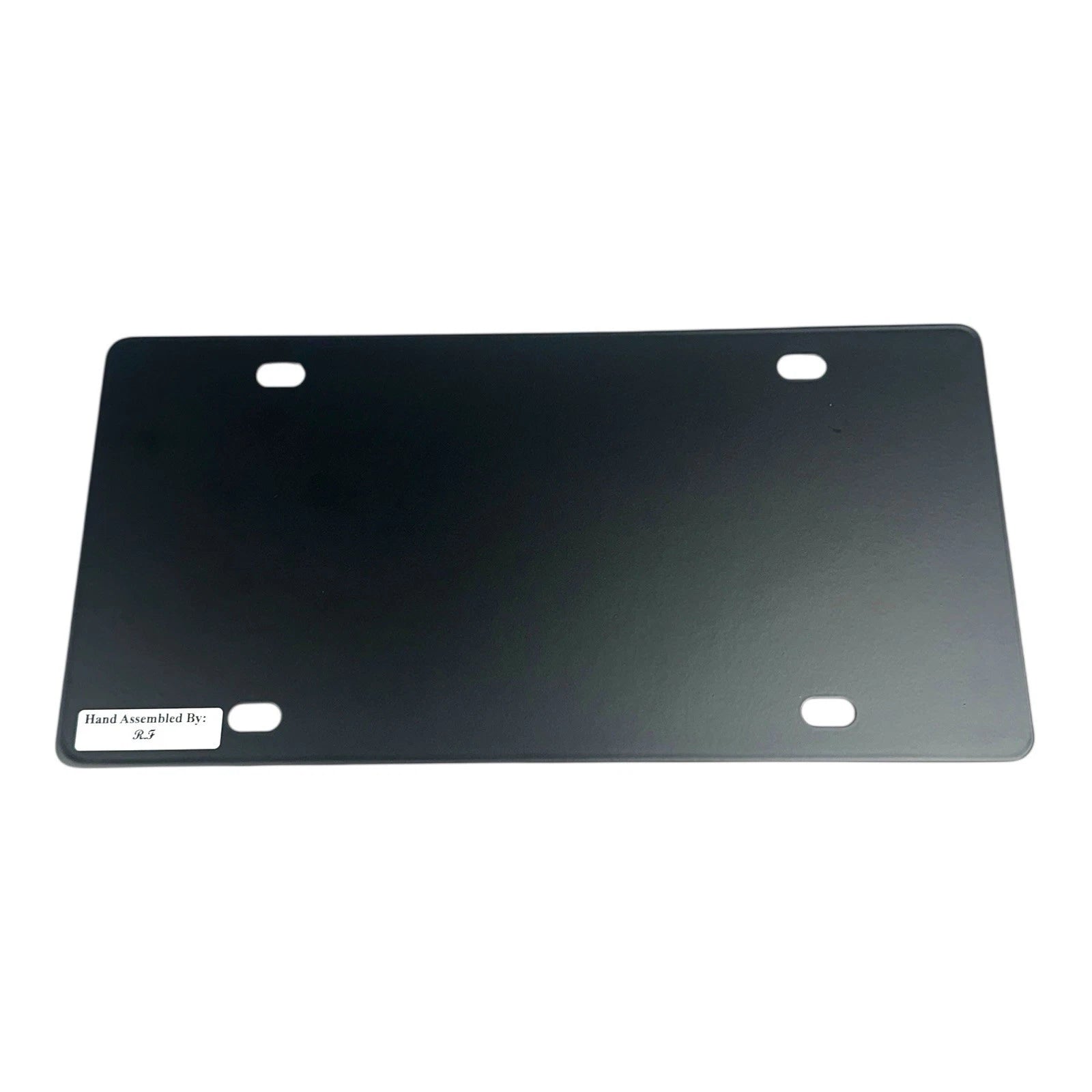 License Plate Frame Replacement Black Carbon Steel for Florida State (2000–2026)