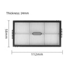 Washable HEPA Filter for Roborock Saros 10R (2023)