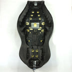2-up Diamond Stitch Leather Seat for Harley XL883N XL883L XL883X (2005–2013)