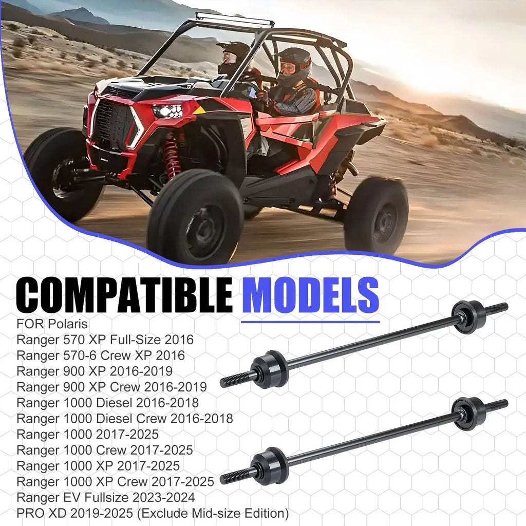Torsion Stabilizer Bar Sway Link for Polaris Ranger 900 1000 Crew (2009–2023)