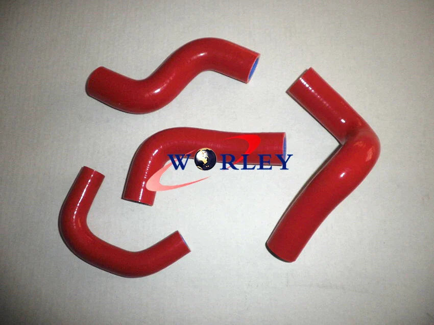 Radiator Hoses for Nissan March Micra K11C K12 CG13DE 1.3L 1992-2003 RED