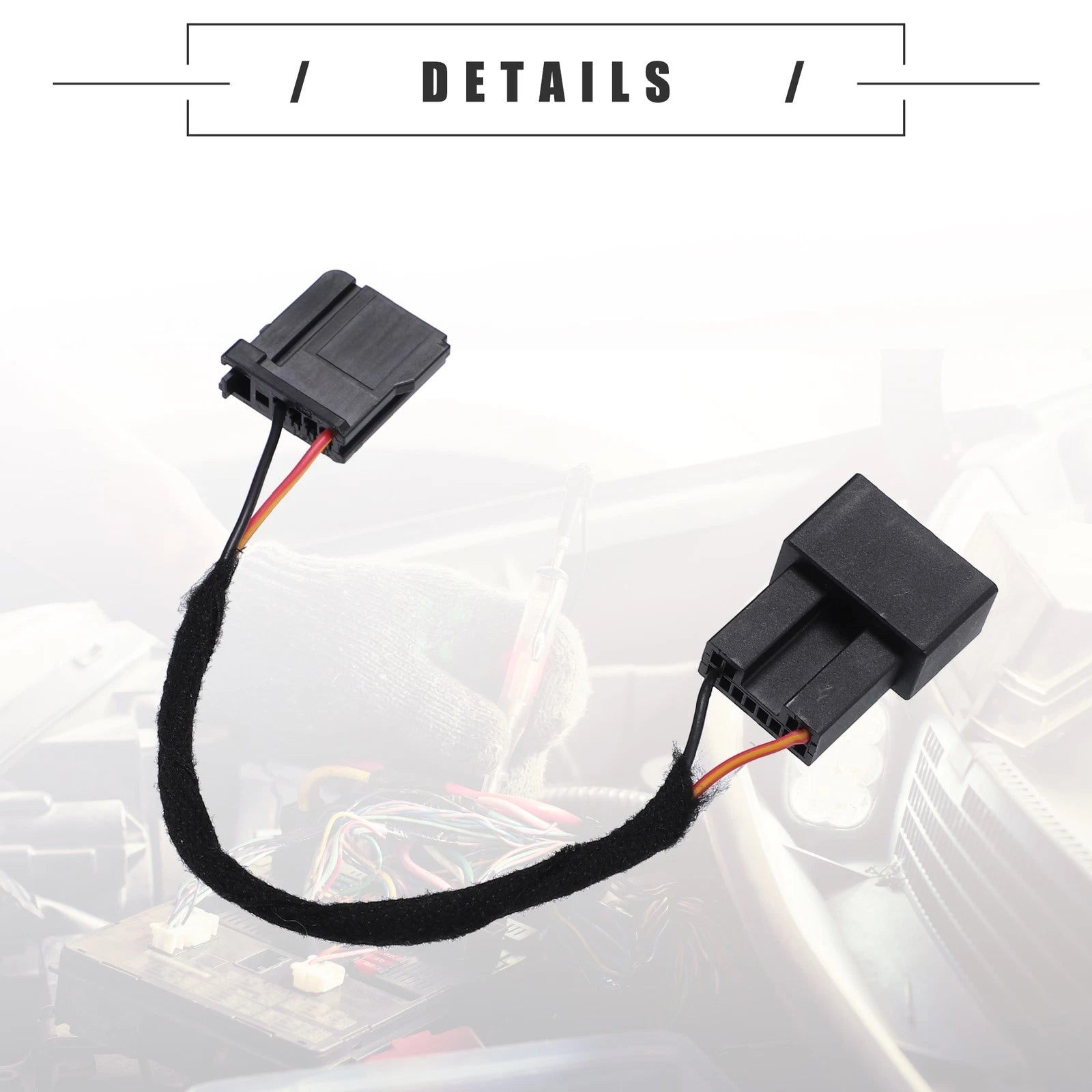 USB Media Hub Power Harness Adapter for Ford (No.HC3Z19A387B)