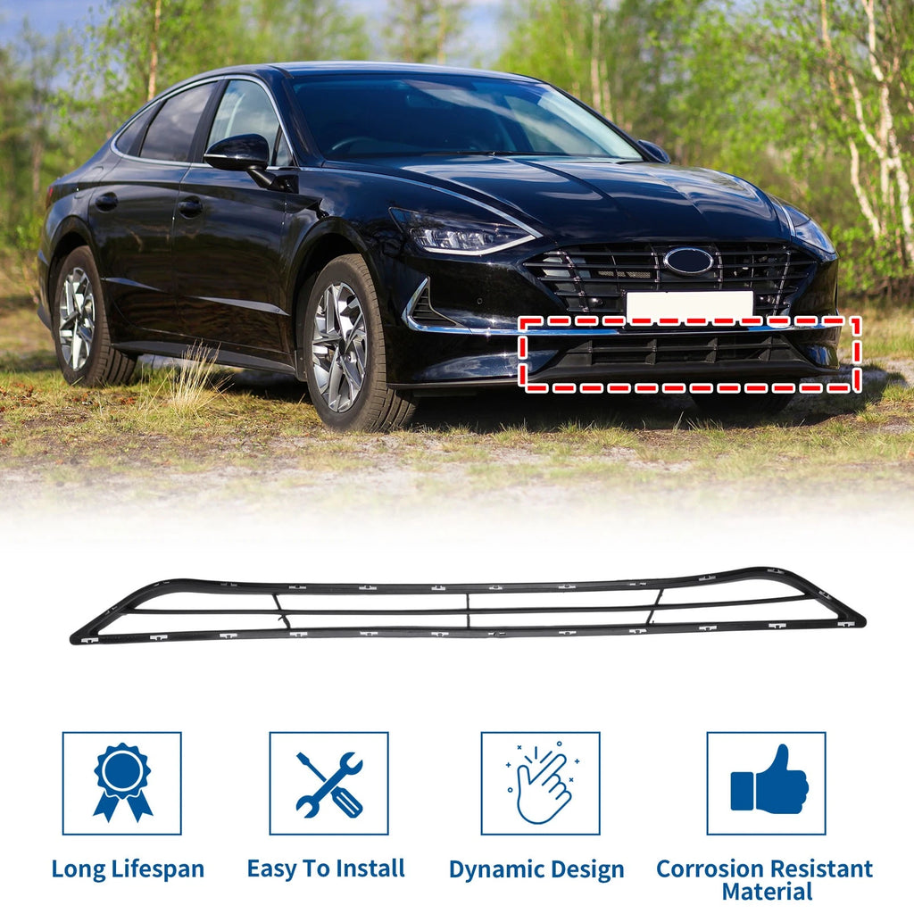 Lower Grille Front Bumper Grille for Hyundai Sonata (2014–2014)