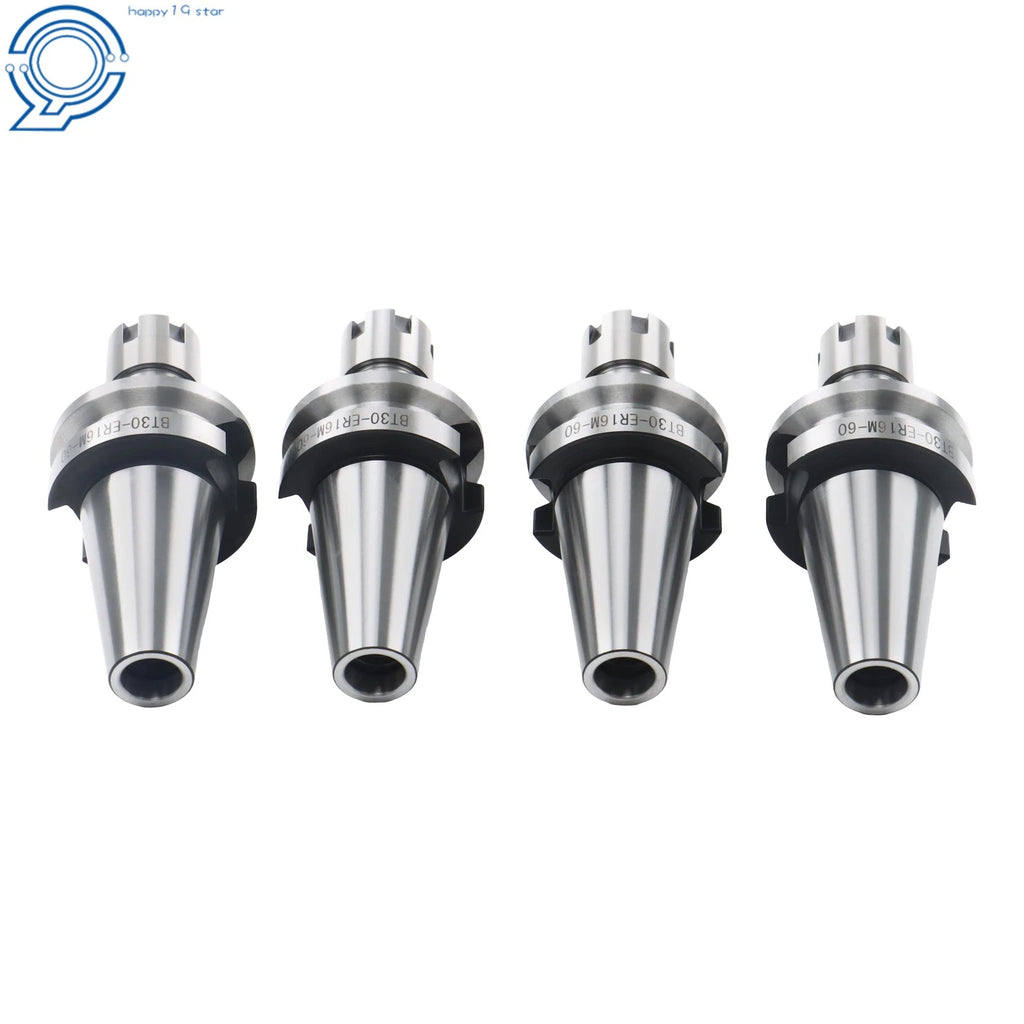 Set of 4 BT30 ER16 Collet Chucks for Mini Tool (G2.5 20K RPM)