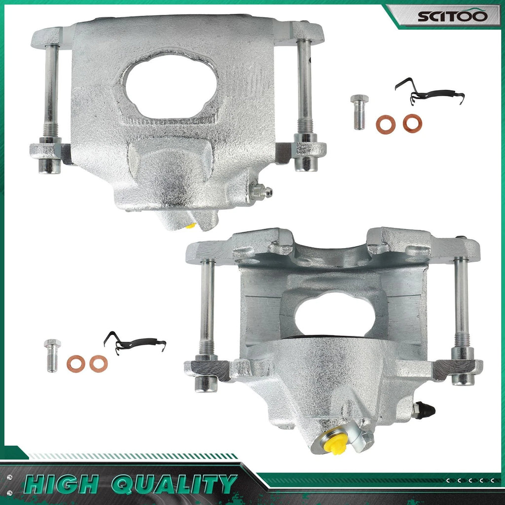 Front Pair Brake Calipers for Chevrolet Malibu Monte Carlo El Camino (1973–1976)