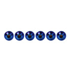 6 x M5x15mm Titanium Torx Head Self Tapping Screws for Fastening Blue