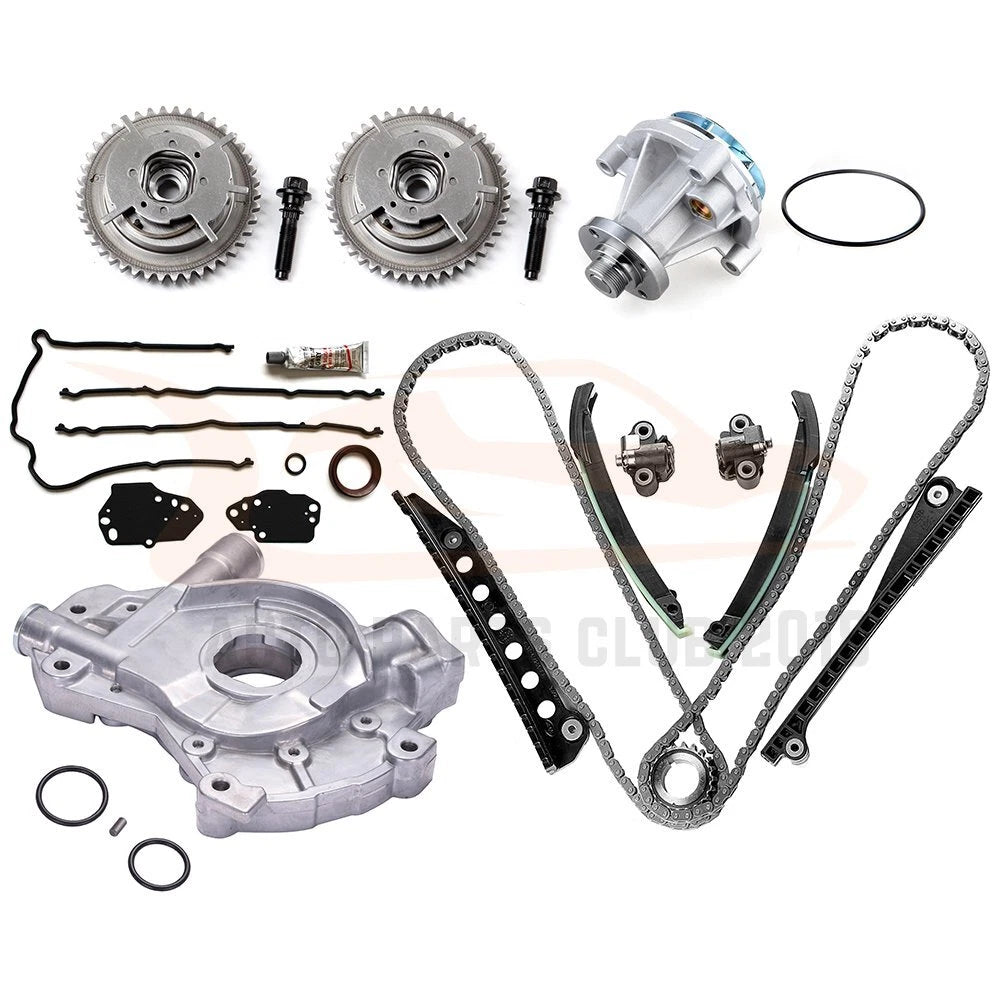 Timing Chain Cam Phasers Water Oil Pump Kit for Ford F-350 Super Duty (2005–2008)