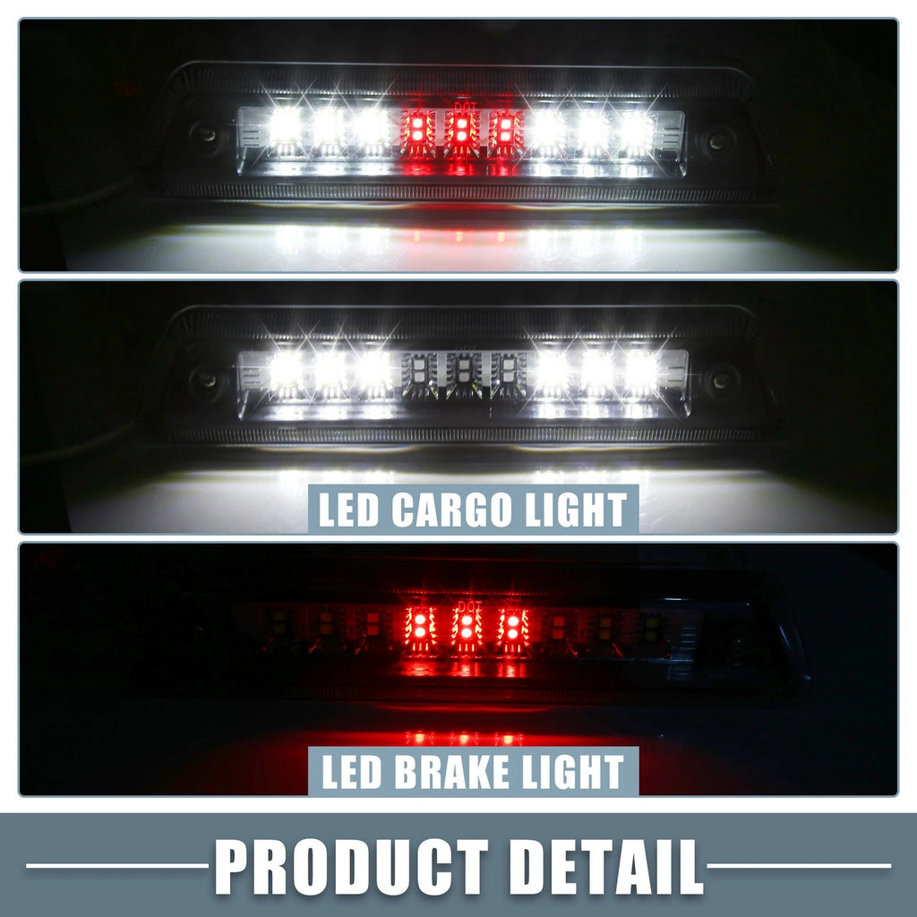 Stop Light AL3Z-13A613-E for Ford F-150 (2009–2014) Chrome Smoked Lens