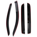 Window Visor Rain Guards Deflectors for Toyota Tacoma Double Cab (2016–2023)