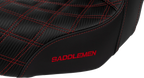 SADDLEMEN Pro Series SDC Performance Seat for Motorcycle (Carbon Fiber, Red)