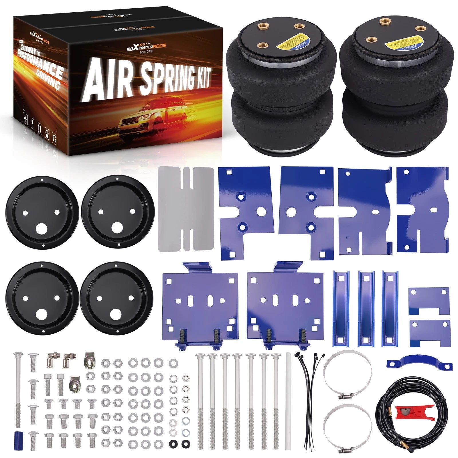 Rear Air Spring Suspension Level Kit for Ford F-150 (2004–2013)