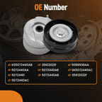 Engine Belt Tensioner Kit for Jeep Liberty 2.8L (2005–2006) SK5072440AC KJ
