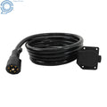 7 Pin Trailer Plug Extension Cord for RV Gooseneck (10ft)