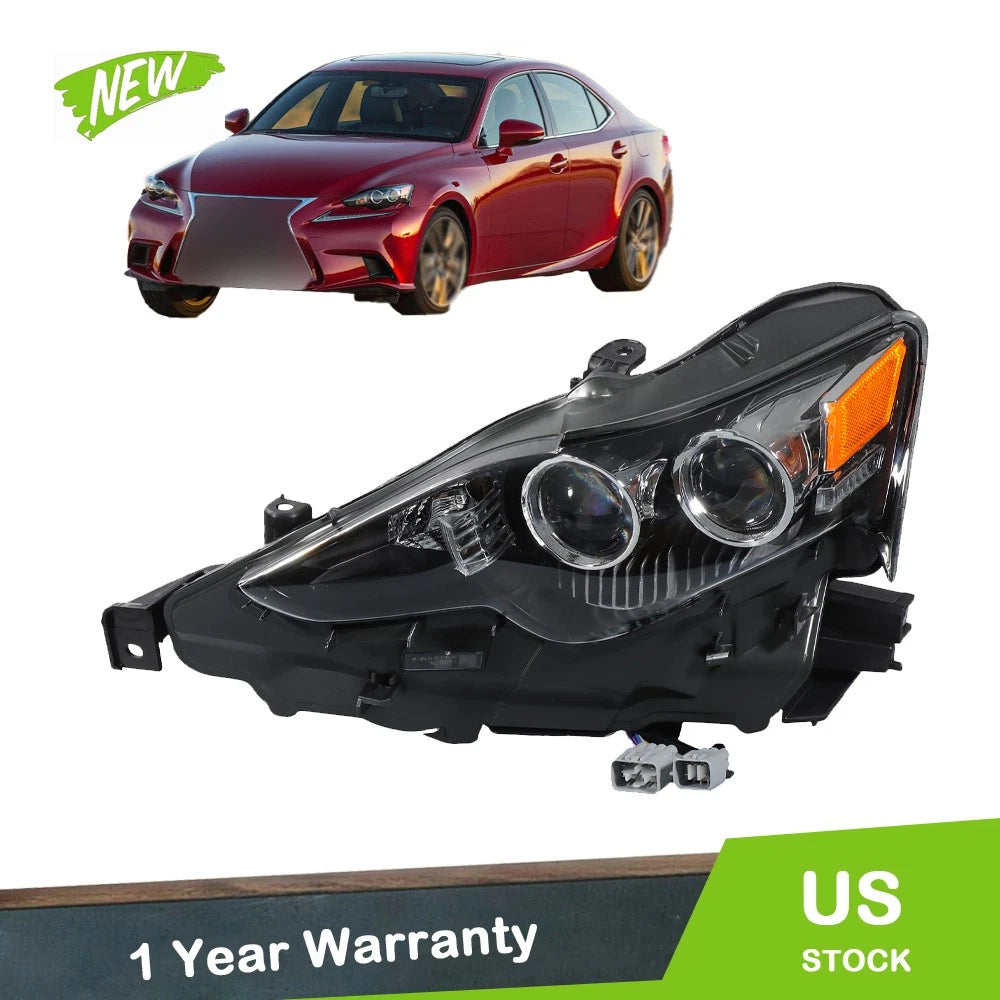 Left Side LED Headlight for Lexus IS250 IS200T IS300 IS350 (2014–2016)