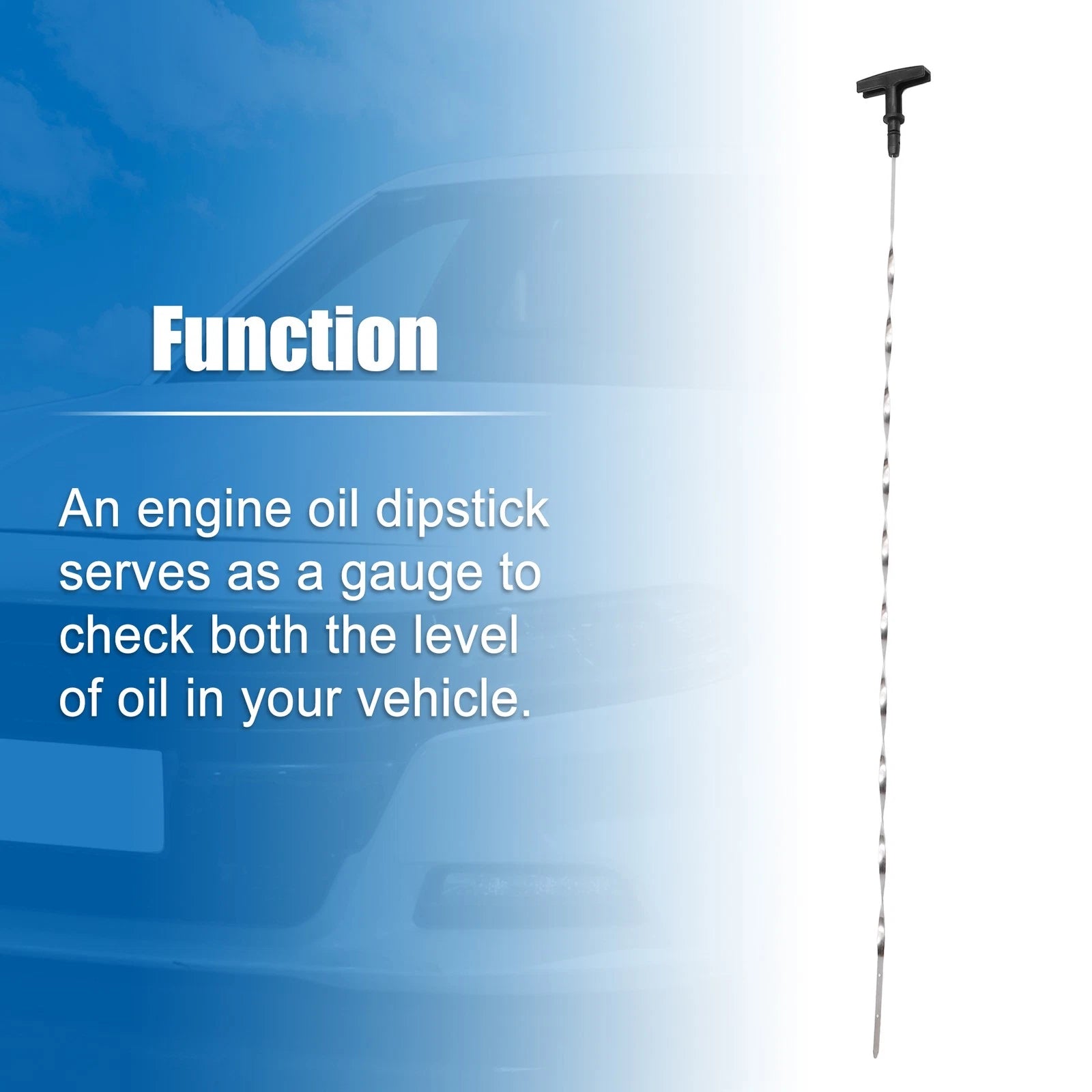 Engine Oil Level Indicator Dipstick for Mercury Mountaineer (1997–1998)