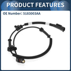 ABS Wheel Speed Sensor No. 5183003AA for Dodge Ram 1500 (2002–2008)
