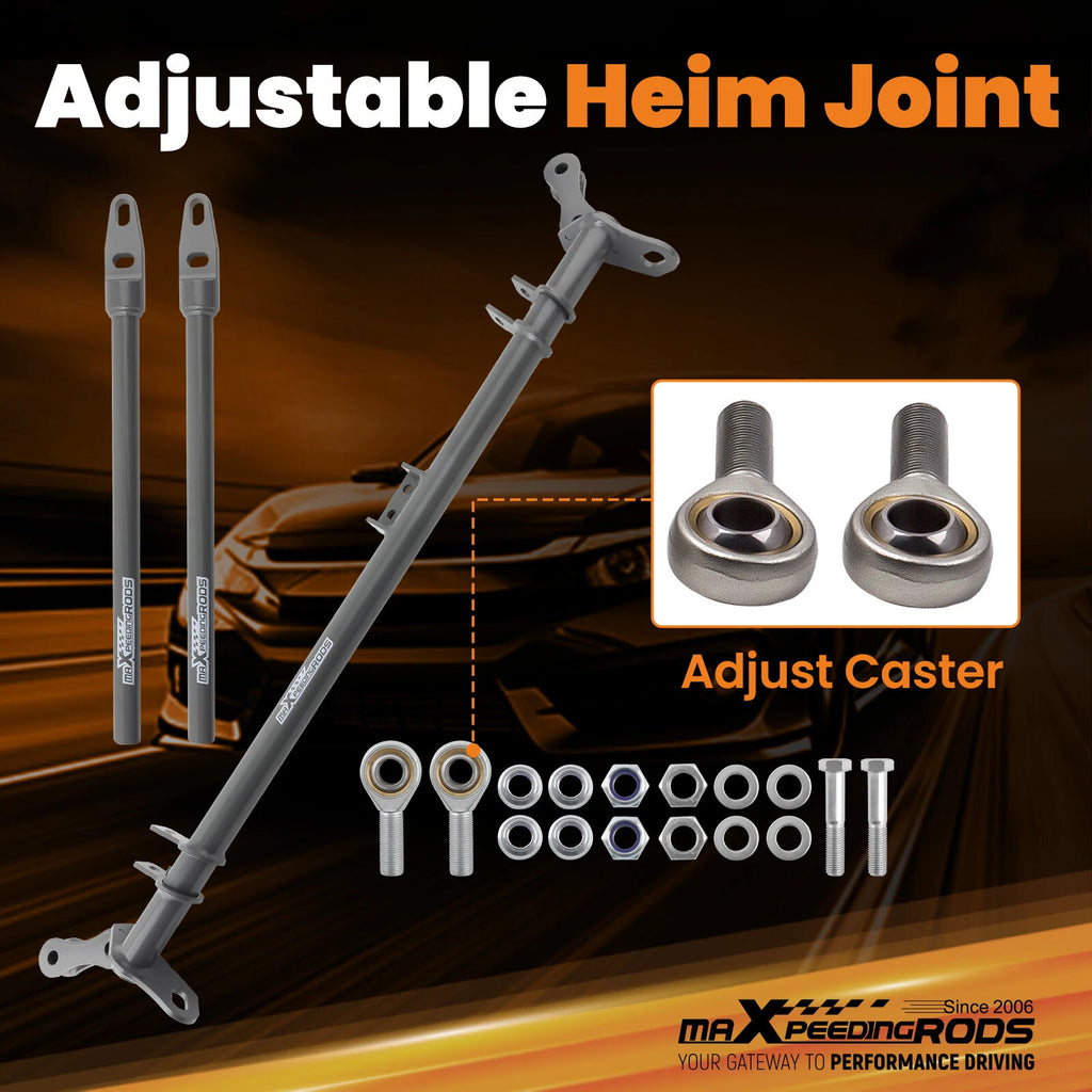 Front Traction Control Tie Bar Rod Kit for Honda Civic CRX (1988–1991)