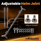 Front Traction Control Tie Bar Rod Kit for Honda Civic CRX (1988–1991)