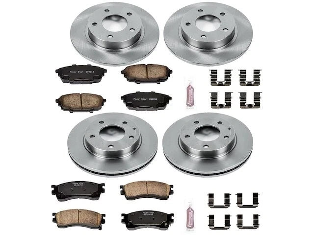 Brake Pad and Rotor Kit for Mazda Protege5 (2002–2003) BR391TN