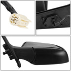 Powered Heated Driver Side Door Mirror for Toyota Yaris (2015–2018) TO1320323