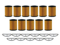 Set of 11 Engine Oil Filters for Dodge Freightliner MB 3.0L V6
