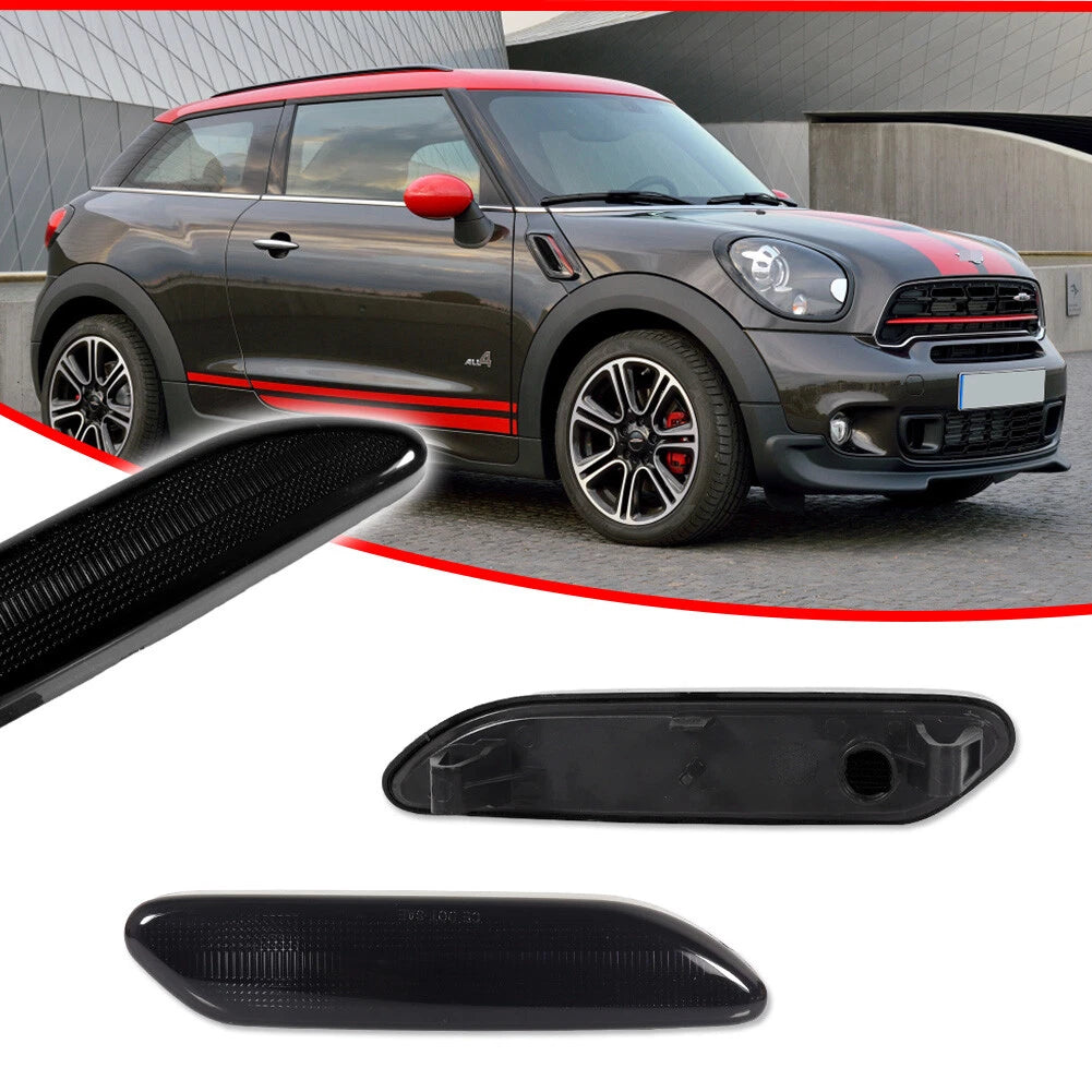 Fender Side Marker Light for Mini Cooper Countryman (2012–2017) Smoke Lens