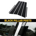 6X Black Pillar Post Trim for Dodge Charger (2011–2021)