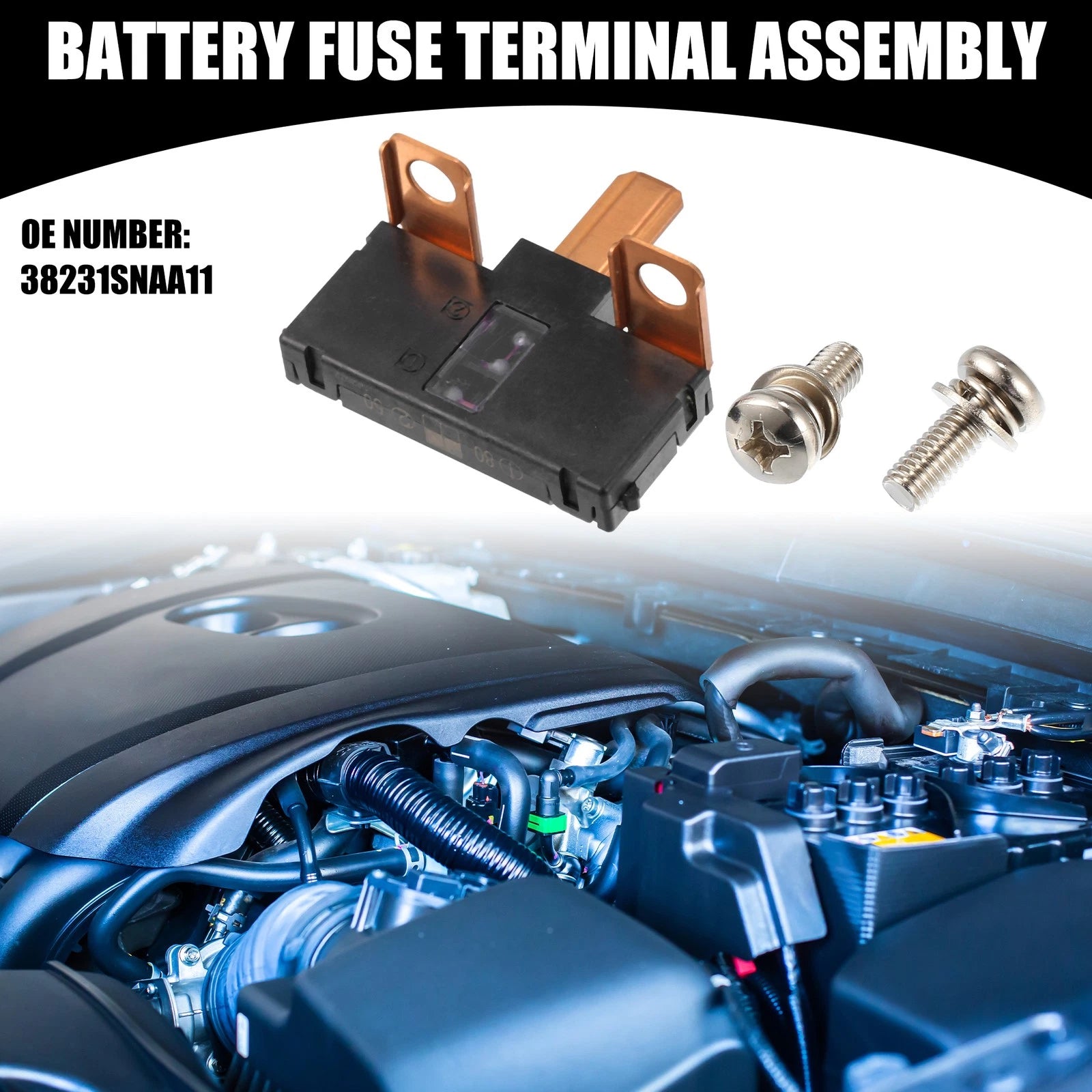 Battery Fuse Terminal Assembly No. 38231SNAA11 for Honda (1 Pc)