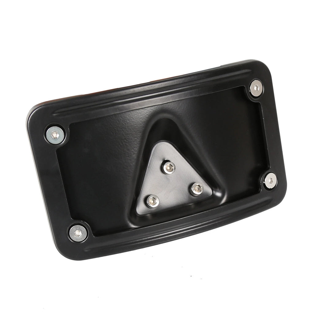 Curved License Plate Mount Bracket for Harley Softail Dyna