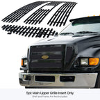 Stainless Black Billet Grille Insert for Ford F-650/F-750 (2004–2015)