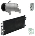 A/C Compressor Kit with Condenser for Pontiac Grand Prix 3.8L (2008–2008)