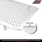 Stainless Chrome Mesh Grille for Chrysler 300C/300S (2015-2023)