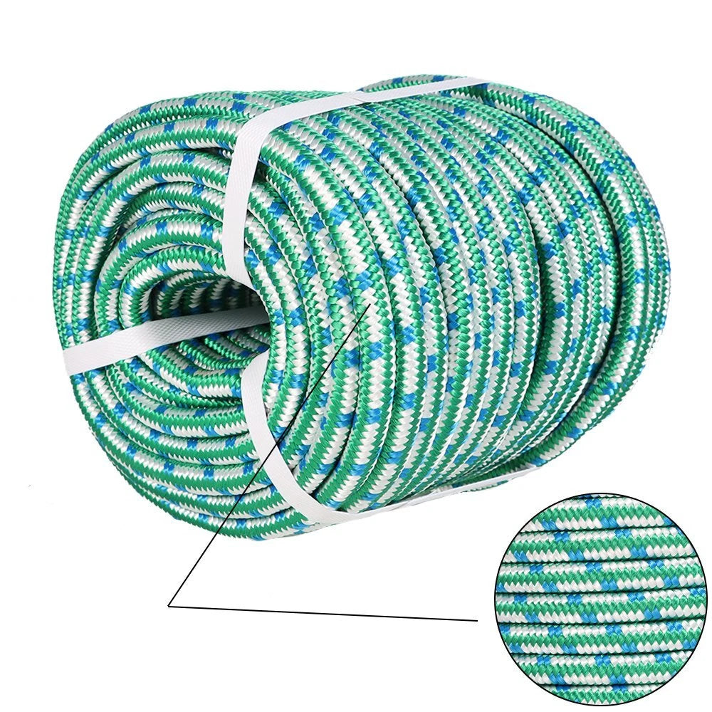 1/2" Braid Polyester Bull Rope for Arborist Rigging Work (150')