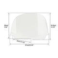 Clear Windshield for Harley Touring Street Electra Glide Trike (2014–2024)