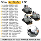 Front & Rear Brake Calipers for Arctic Cat 250 300 400 450 500 550 700 1000 (S)
