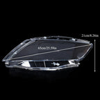 Set of 2 Headlight Lens Covers for Lincoln MKC (2014–2018)